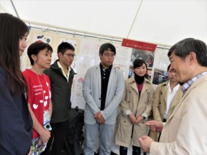 MPJ Youthたちに将来の方針を尋ねる北岡JICA理事長